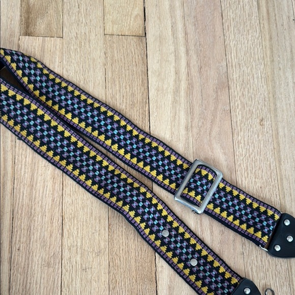 Woven Guitar Strap Vintage - Picture 1 of 3